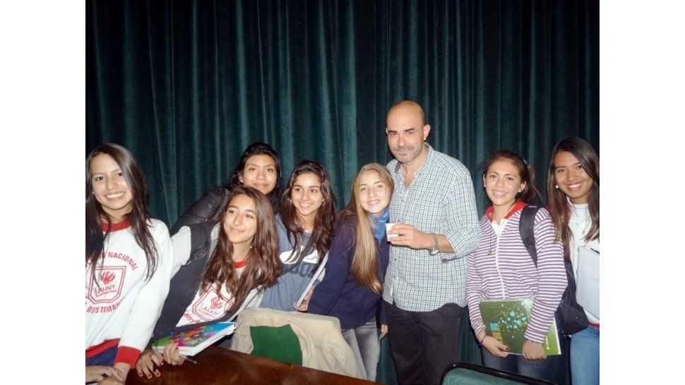 Eduardo Sacheri y los jóvenes