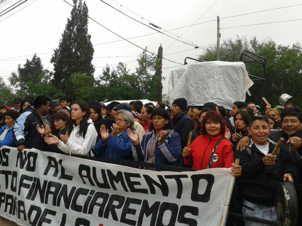 Vecinos en contra del aumento