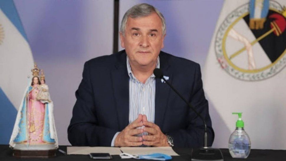 Gerardo Morales no descartó toque de queda sanitario en Jujuy