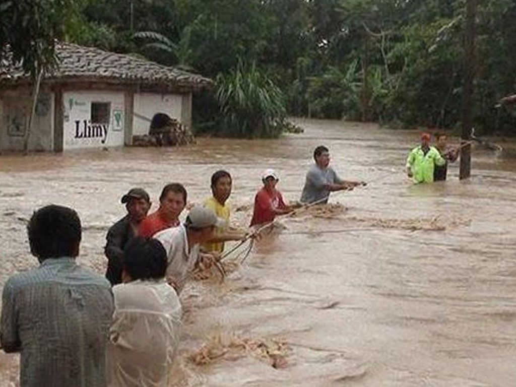 Inundaciones en Perú