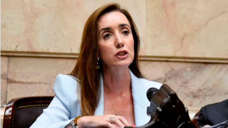 Victoria Villarruel despidió a tres empleados del Senado.&nbsp;