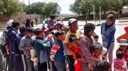 Colecta solidaria Por la sonrisa de un niño de Casira