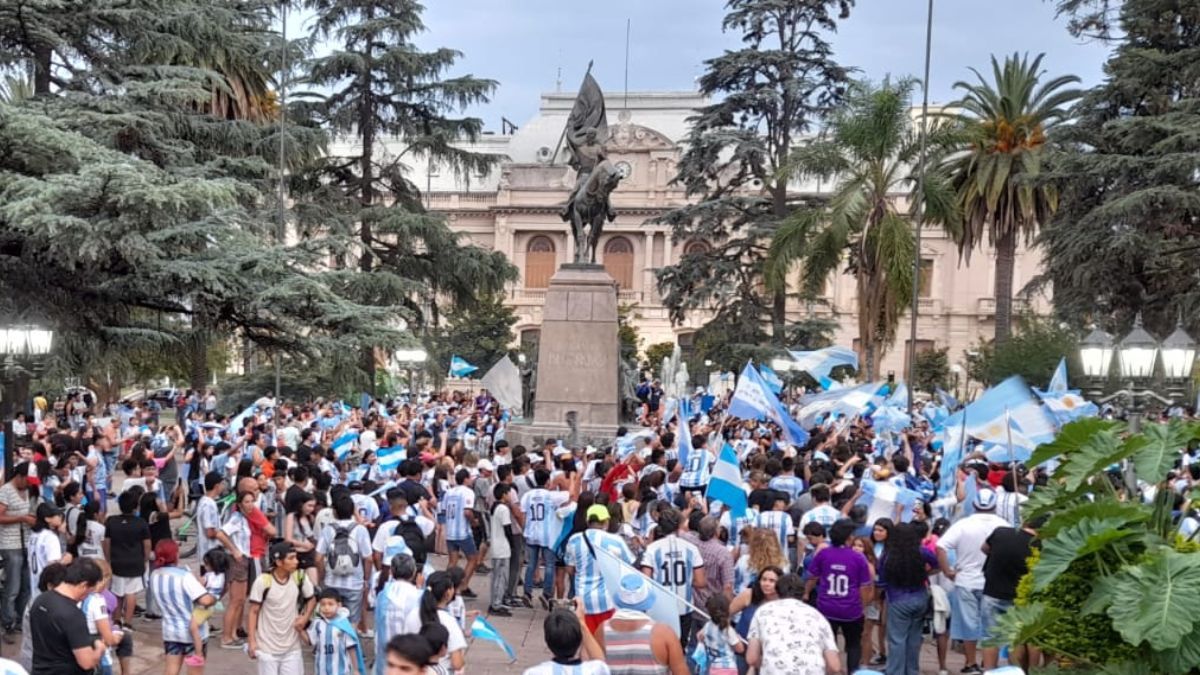 Mundial Qatar 2022: festejos en Jujuy por Argentina