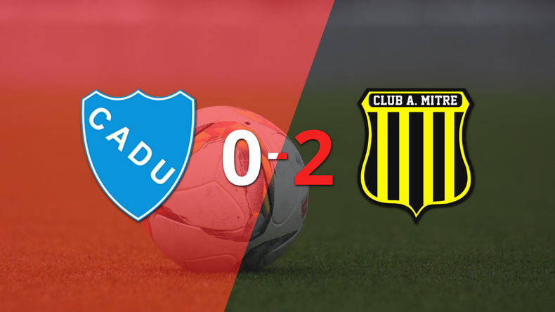 Mitre (SE) domina y gana con un sólido 2-0 a Def. Unidos