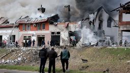 Lviv se encuentra ubicada lejos de la línea del frente, en la frontera con Polonia.