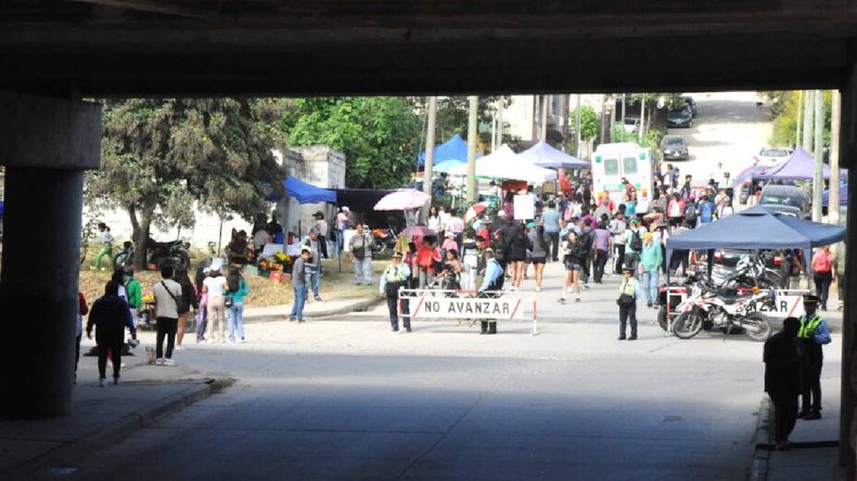 Procesión al Cerro de la Cruz en San Salvador de Jujuy (Archivo)