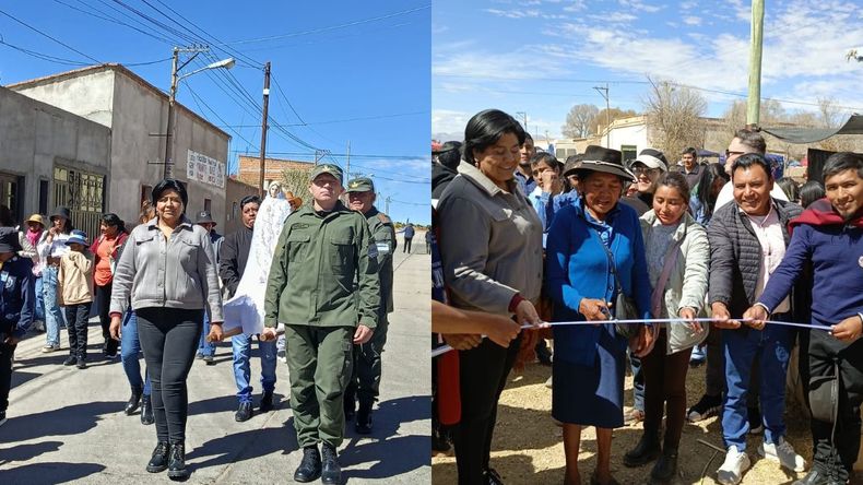 Natalia Sarapura recorrió comunidades de Quebrada y Puna Natalia Sarapura recorrió comunidades de Quebrada y Puna