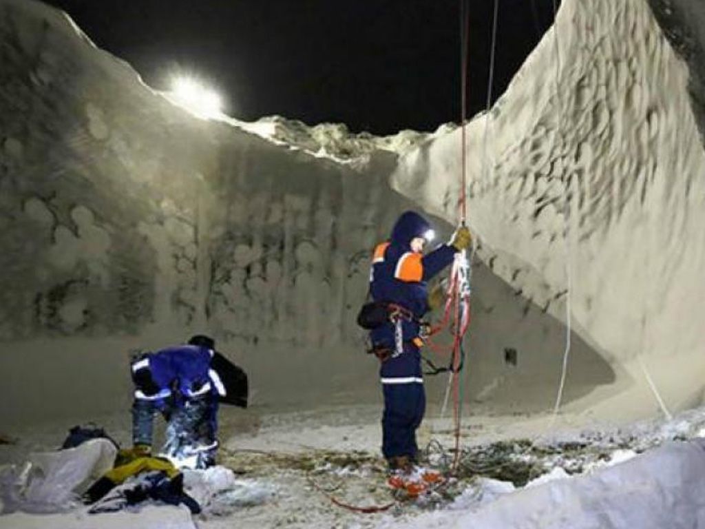Crater en Siberia