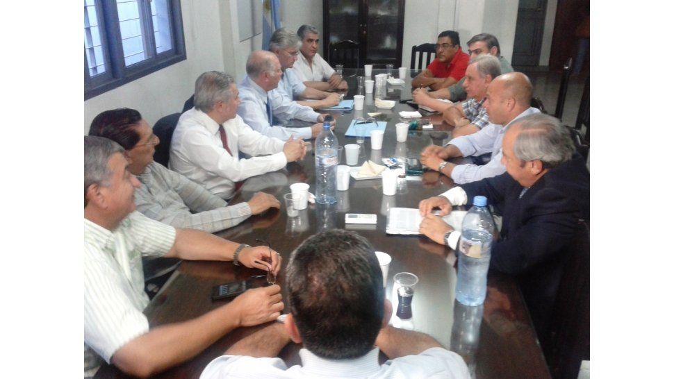 Reunión de la comisión del PJ