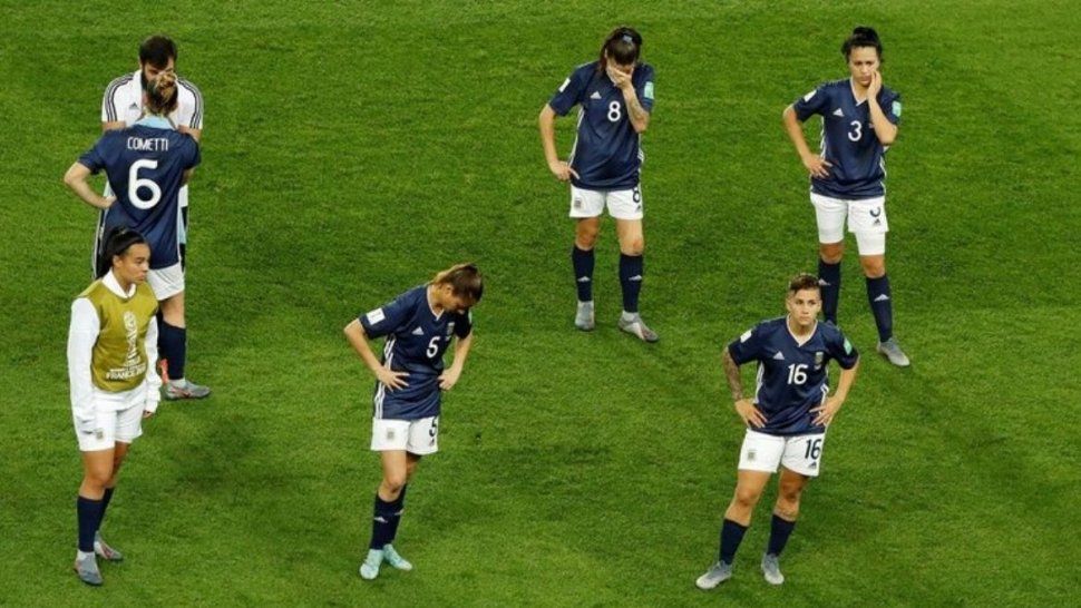 La Selección Femenina de fútbol quedó eliminada del Mundial de Francia