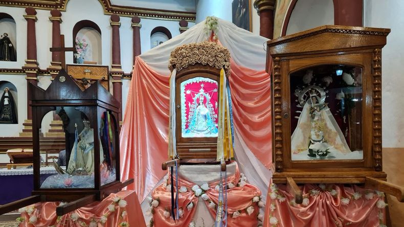 Comenzó la novena de la virgen de Punta Corral en Tilcara