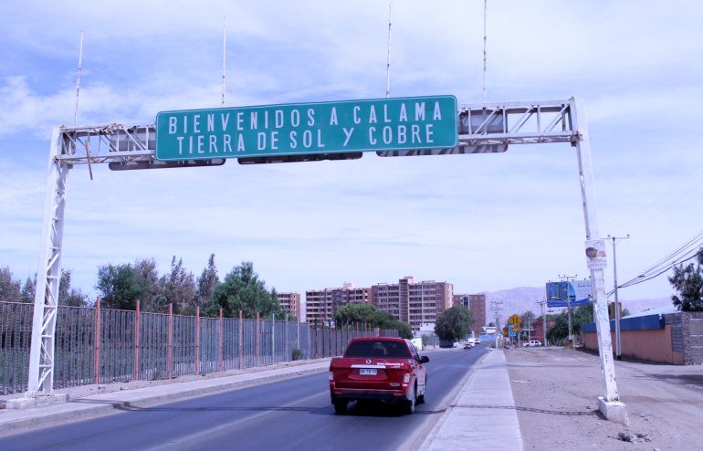 Entrada de Calama