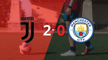 Con dos goles, Juventus se impuso a Manchester City en el Allianz Stadium