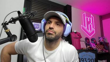 Sergio Kun Agüero seguirá adelante con el streaming porque no volverá al fútbol profesional.