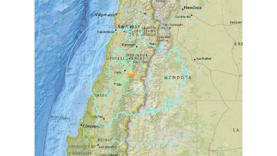 Terremoto en Chile