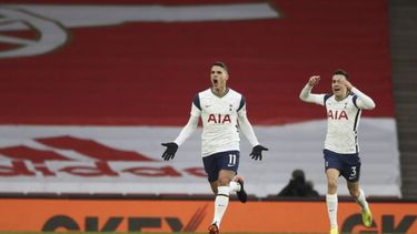 El golazo de rabona de Erik Lamela competirá por el Premio Puskas.&nbsp;