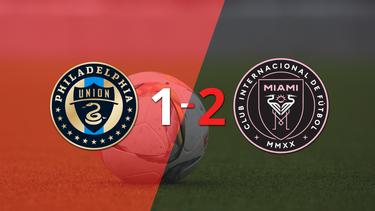 Inter Miami supera por 2-1 a Philadelphia Union tras dar vuelta el partido
