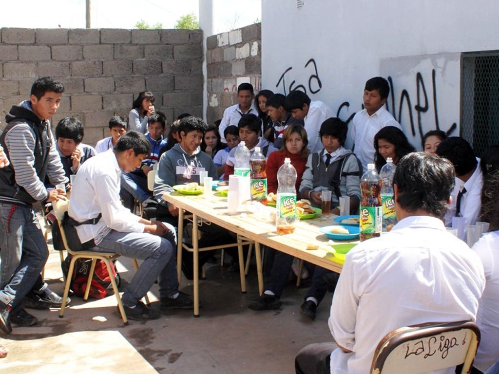 Jóvenes participantes