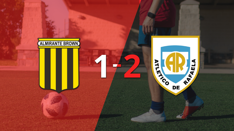 Atlético Rafaela consigue una estrecha victoria de 2 a 1 sobre Almirante Brown