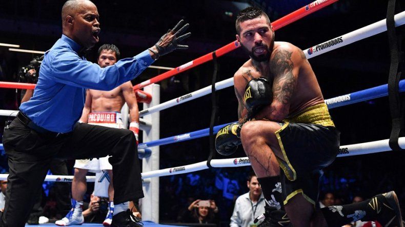 Matthysse volvió tras la derrota y comparó su situación con la de Messi