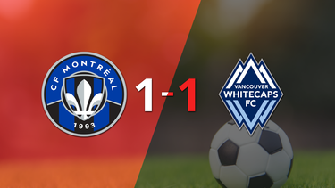 Vancouver Whitecaps FC logró sacar el empate a 1 gol en casa de CF Montréal