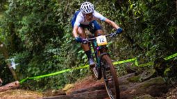Agustina Apaza en la Copa Internacional de Mountain Bike&nbsp;
