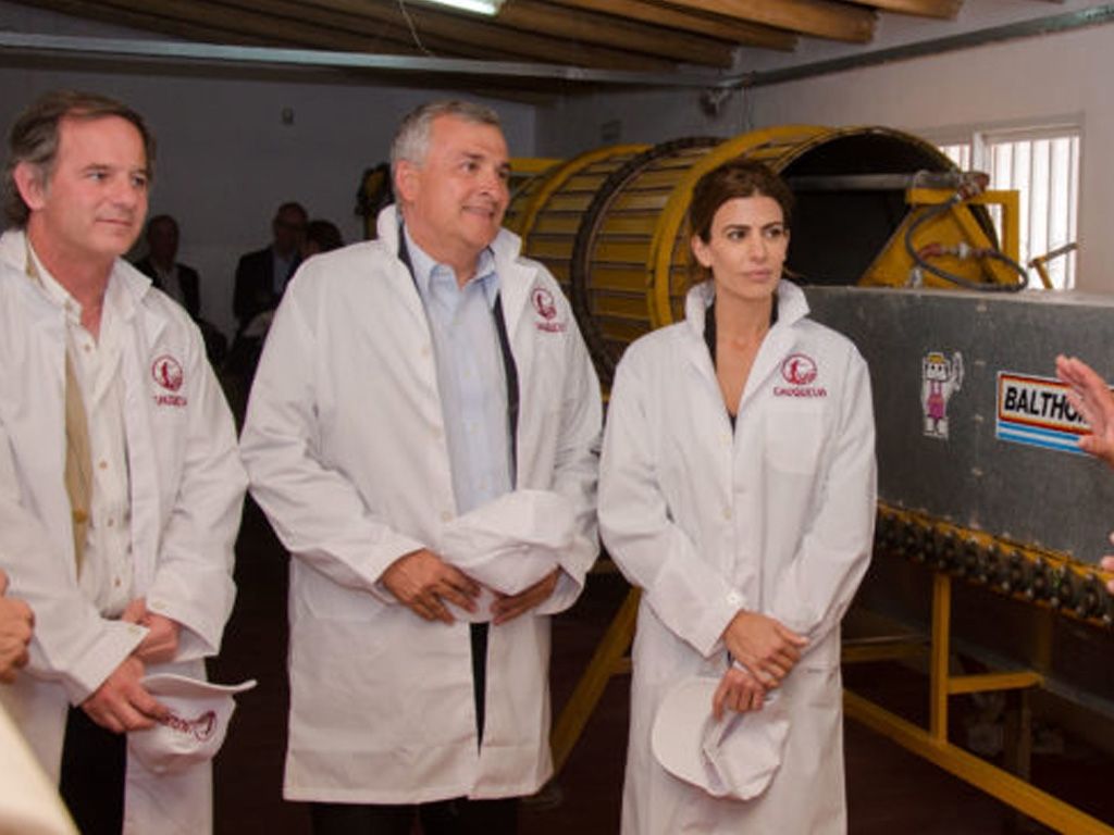 Morales junto a Awada