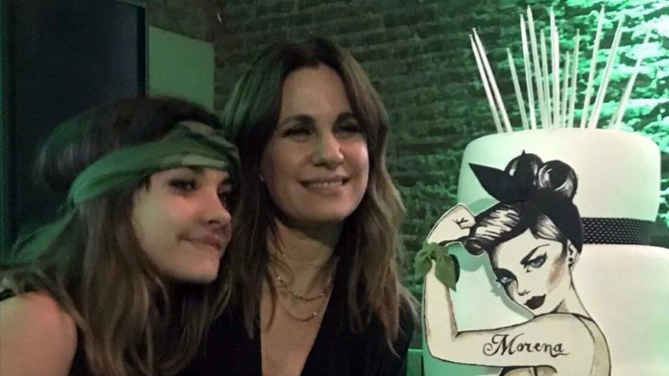 Morena Echarri: festejó sus 15 años apoyando la legalización del aborto