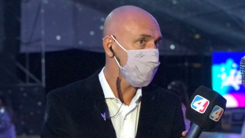 Martín Meyer - Presidente del Ente Autárquico Permanente en la Cena Blanca