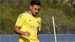 Tras el escándalo policial, Toto Salvio se presentó a entrenar