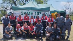 Aniversario del SAME 107.