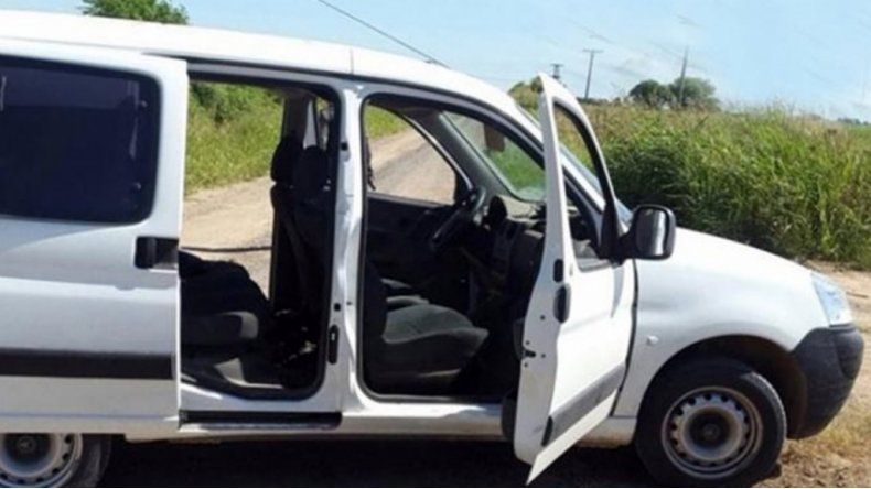 Camioneta robada