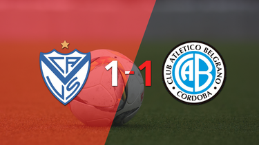 Vélez y Belgrano igualaron 1 a 1