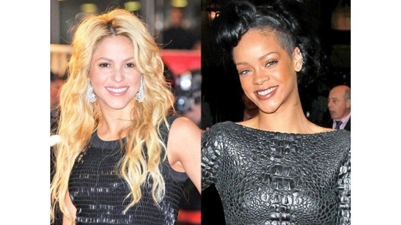 Shakira y Rihanna juntas