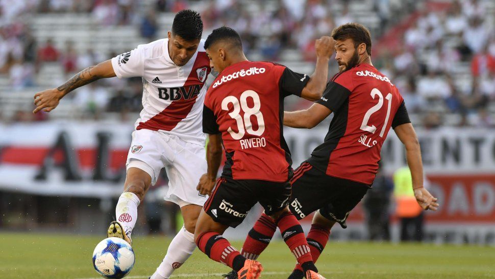 River lo ganaba, Newell´s lo dio vuelta en 13 minutos y lo dejó preocupado