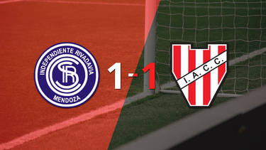 Independiente Riv. (M) logró sacar el empate de local frente a Instituto