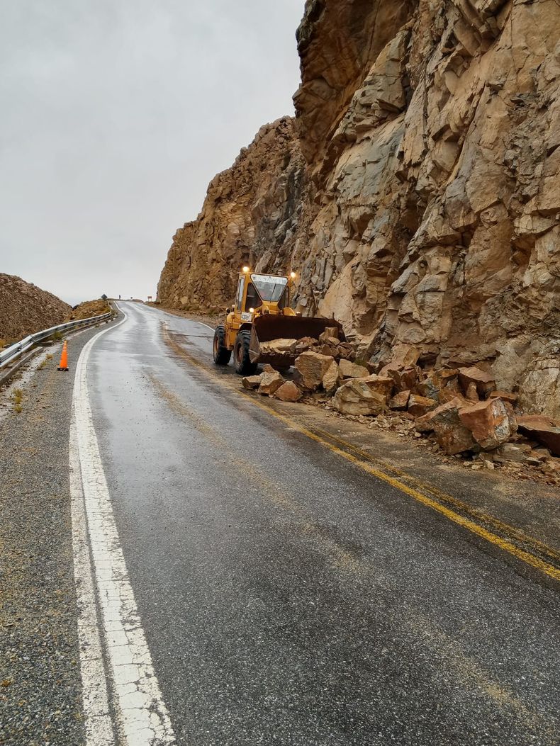 Purmamarca: habilitaron la Ruta 52 tras tareas de mantenimiento