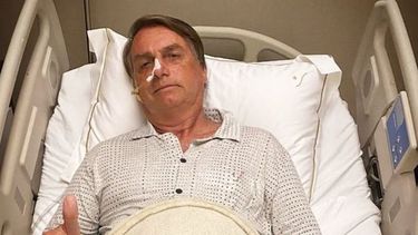 Jair Bolsonaro fue internado de urgencia en San Pablo.&nbsp;