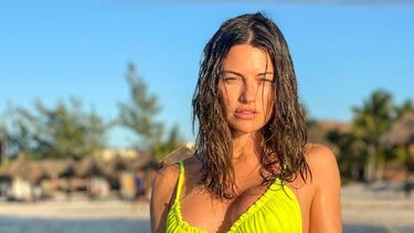 Sofía Jujuy Jiménez disfrutó de las noches de Barcelona con amigos.