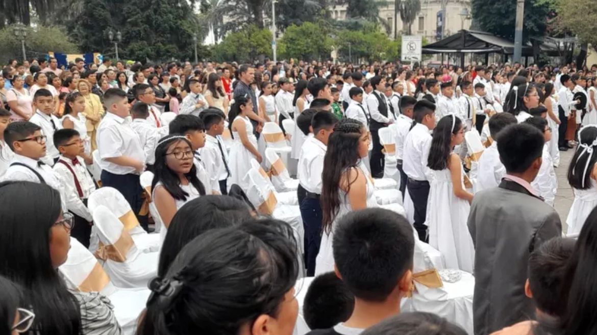 Día de la Virgen en la Catedral.