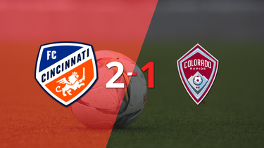 FC Cincinnati consiguió una victoria por 2 a 1 ante Colorado Rapids