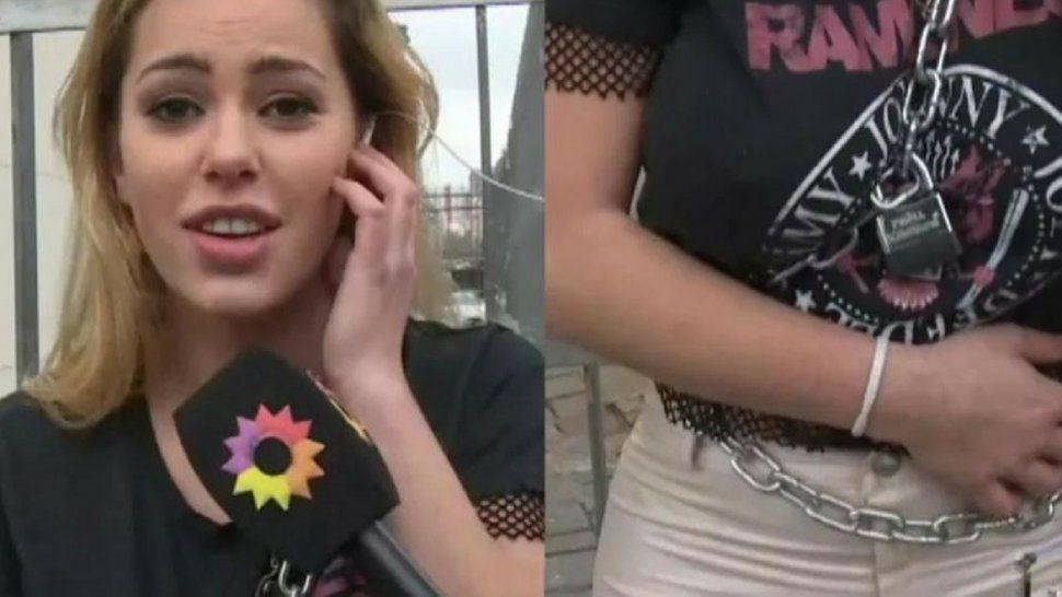 Locos por el Bailando: Mariana Diarco ¡se encadenó! al Obelisco para que la convoquen al certamen