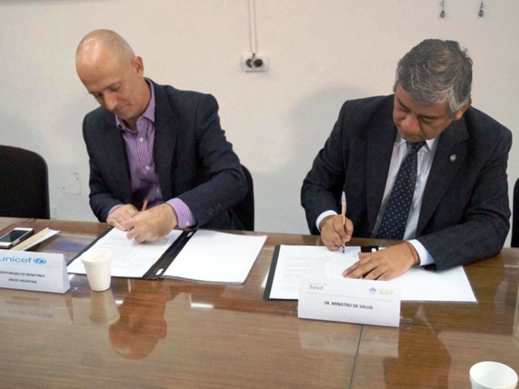 Firma de convenio