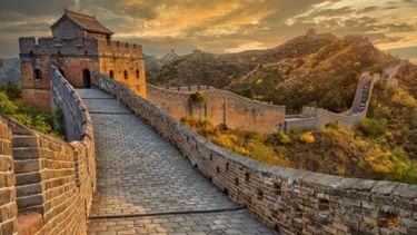 Una parte de la Gran Muralla China se desplomó por un terremoto.&nbsp;