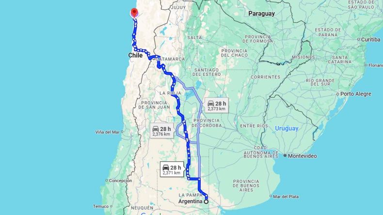 Un colectivo argentino volcó en Chile: hay 4 muertos y varios heridos graves