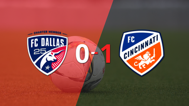 FC Cincinnati se quedó con la victoria 1-0 ante FC Dallas en el Toyota Stadium