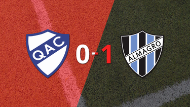 Almagro ganó por 1-0 a Quilmes con el gol de Tiziano Dornell