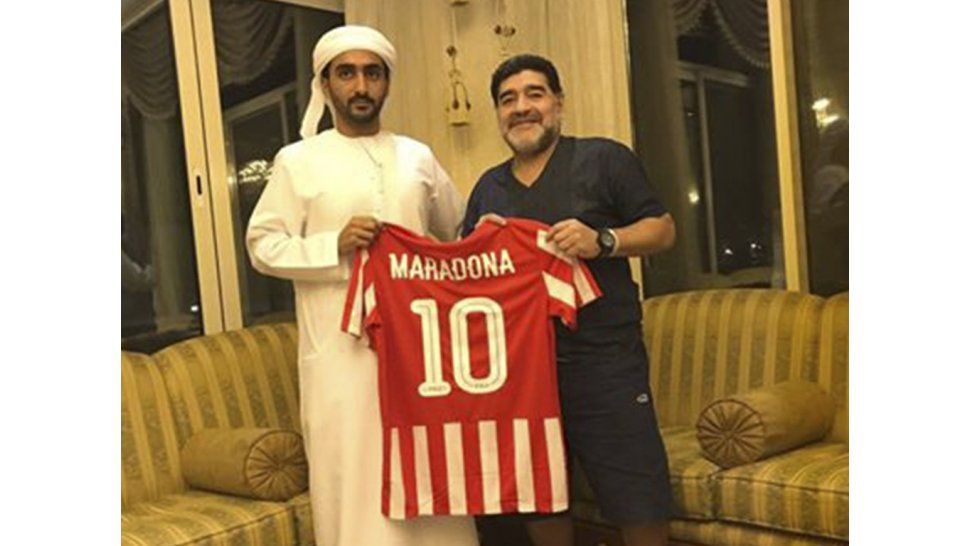 Maradona otra vez técnico