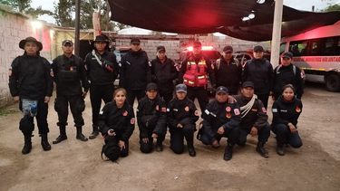Bomberos voluntarios de Humahuaca.