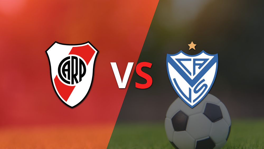 Empate a uno entre River Plate y Vélez